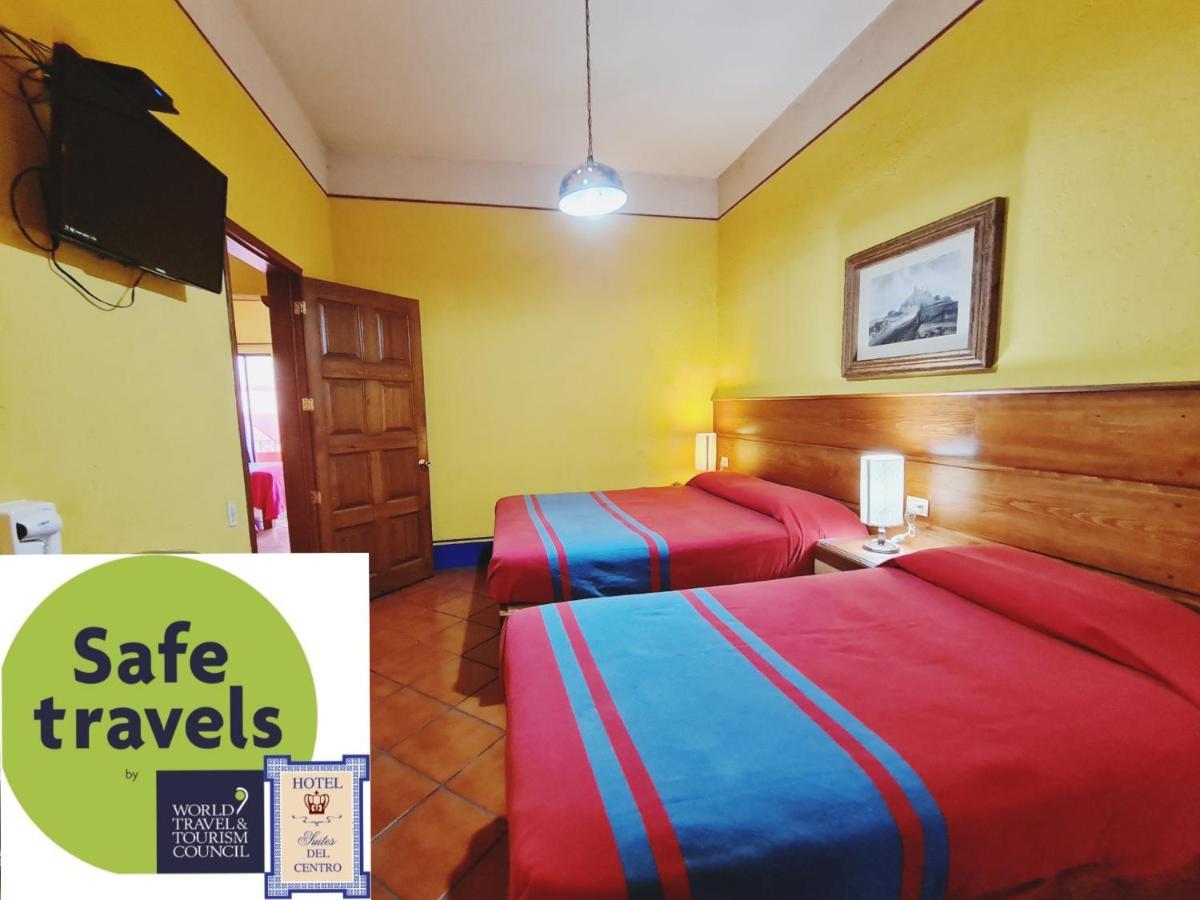 Hotel Suites Del Centro Oaxaca ภายนอก รูปภาพ